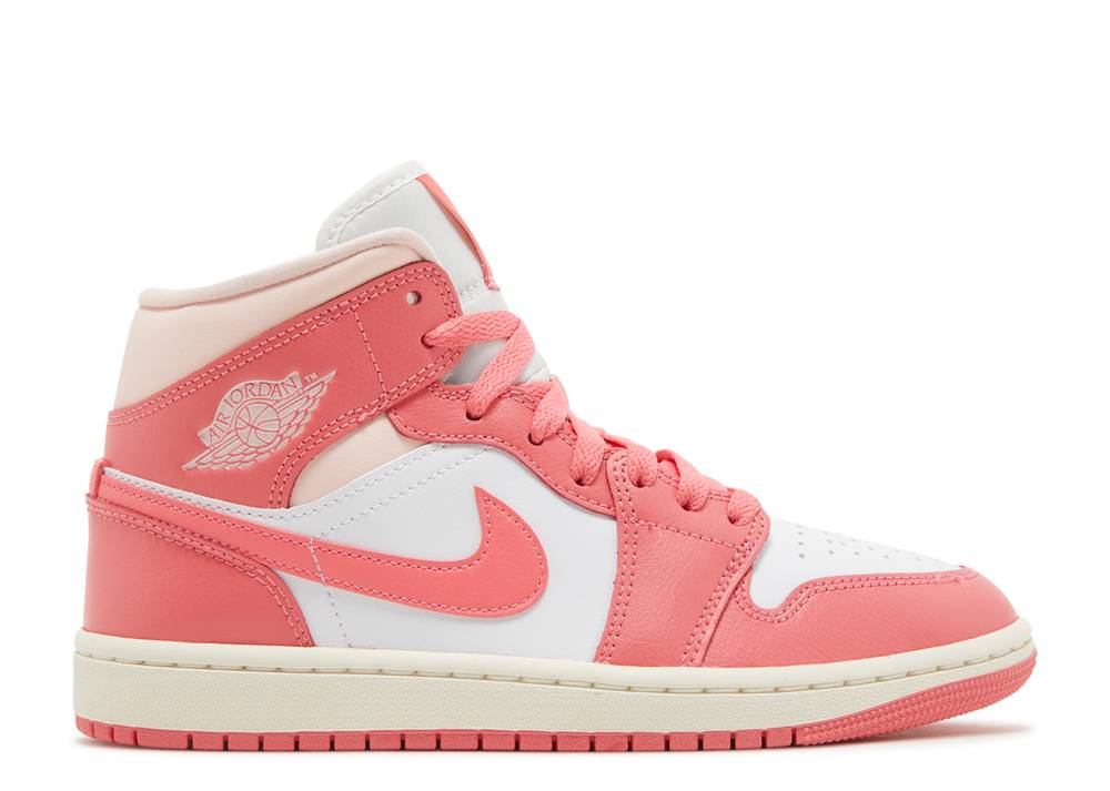 AIR JORDAN 1 MID 'STRAWBERRIES AND CREAM'(W)