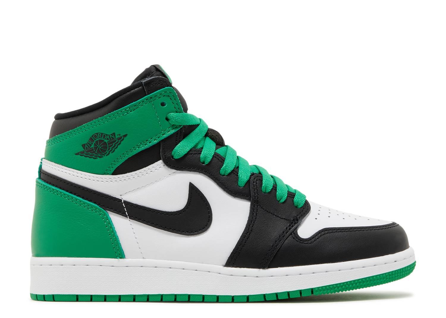 AIR JORDAN 1 RETRO HIGH OG GS 'LUCKY GREEN' - Kicksinto