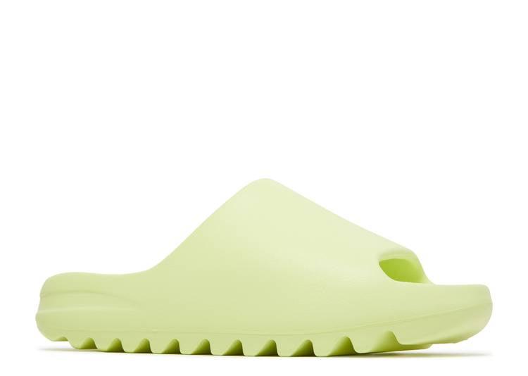 YEEZY SLIDE 'GLOW GREEN' 2022 - Kicksinto