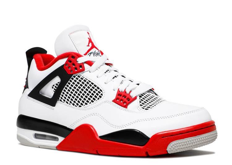 Jordan 4 Retro Fire Red (2020) - Kicksinto