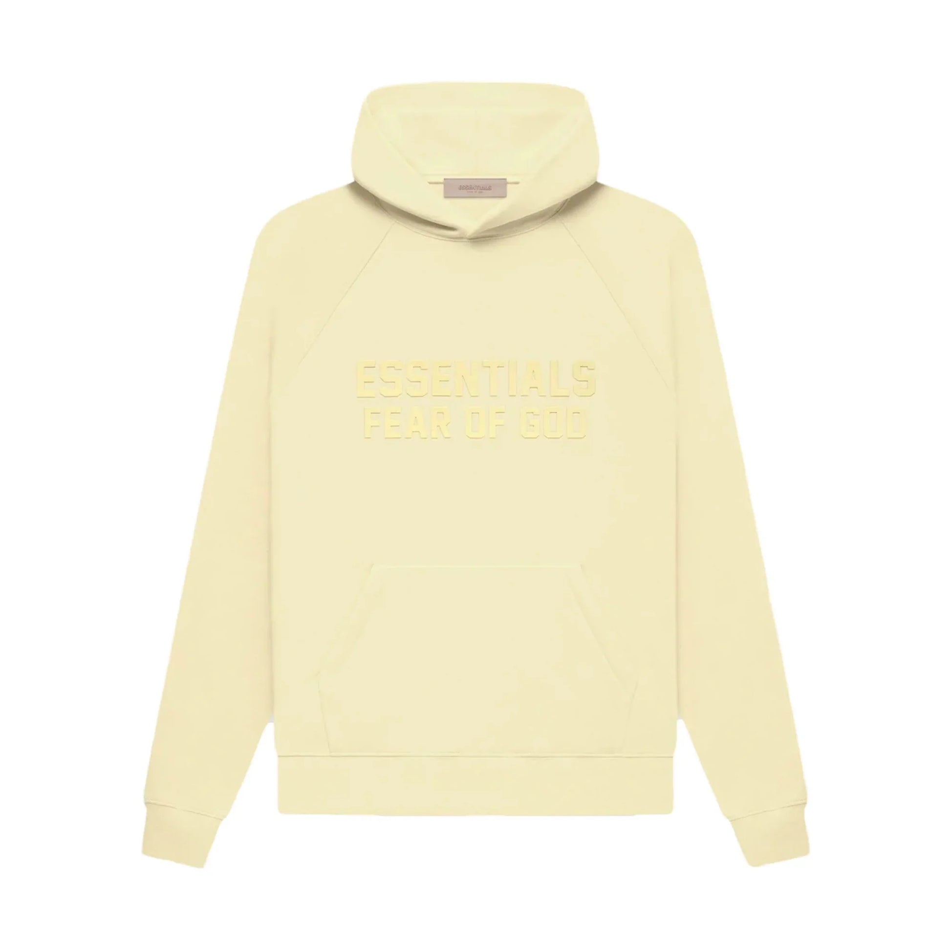 Fear of God Essentials Hoodie Canary (FW22) - Kicksinto