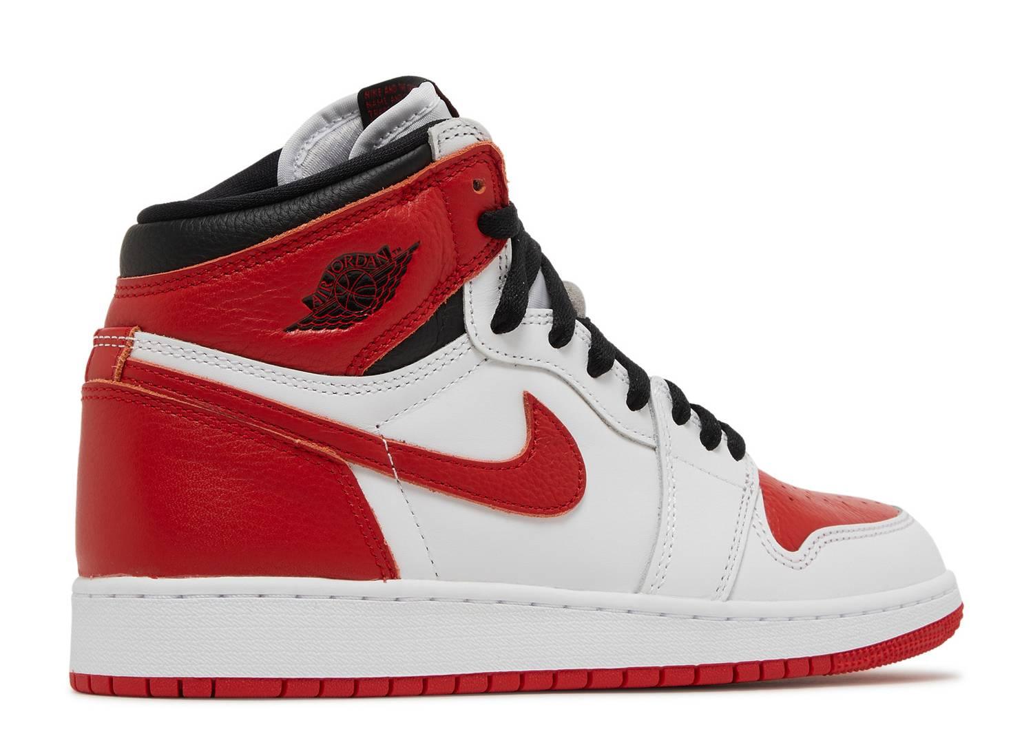 AIR JORDAN 1 RETRO HIGH OG GS 'HERITAGE' - Kicksinto