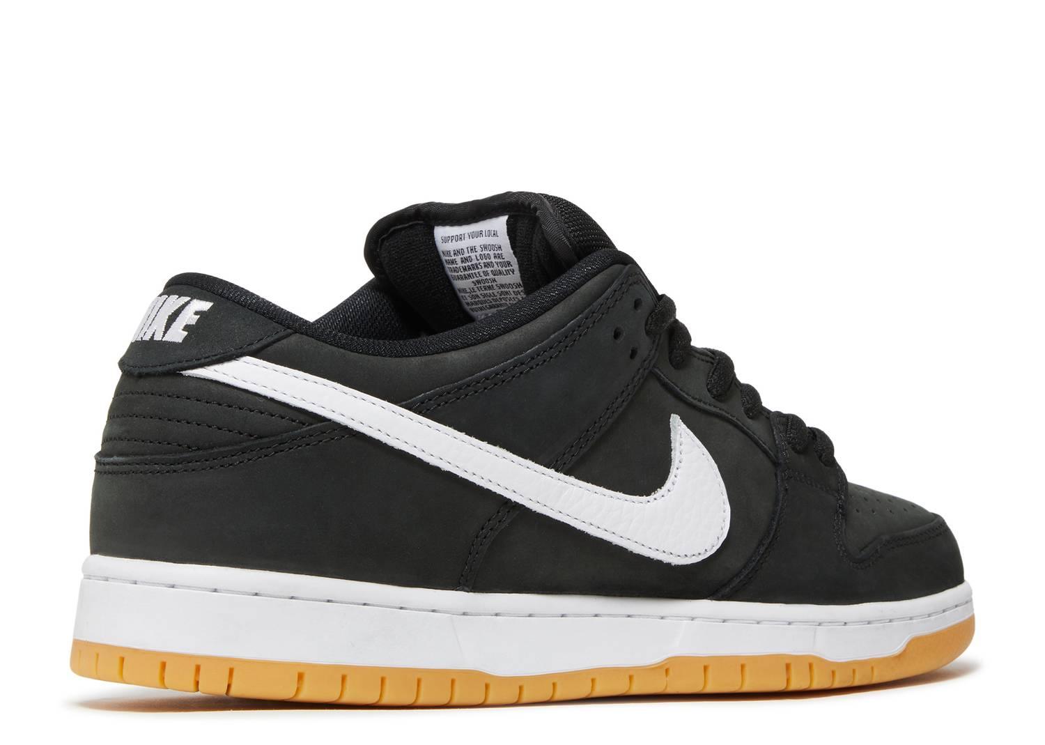 NIKE DUNK LOW SB 'BLACK GUM' - Kicksinto