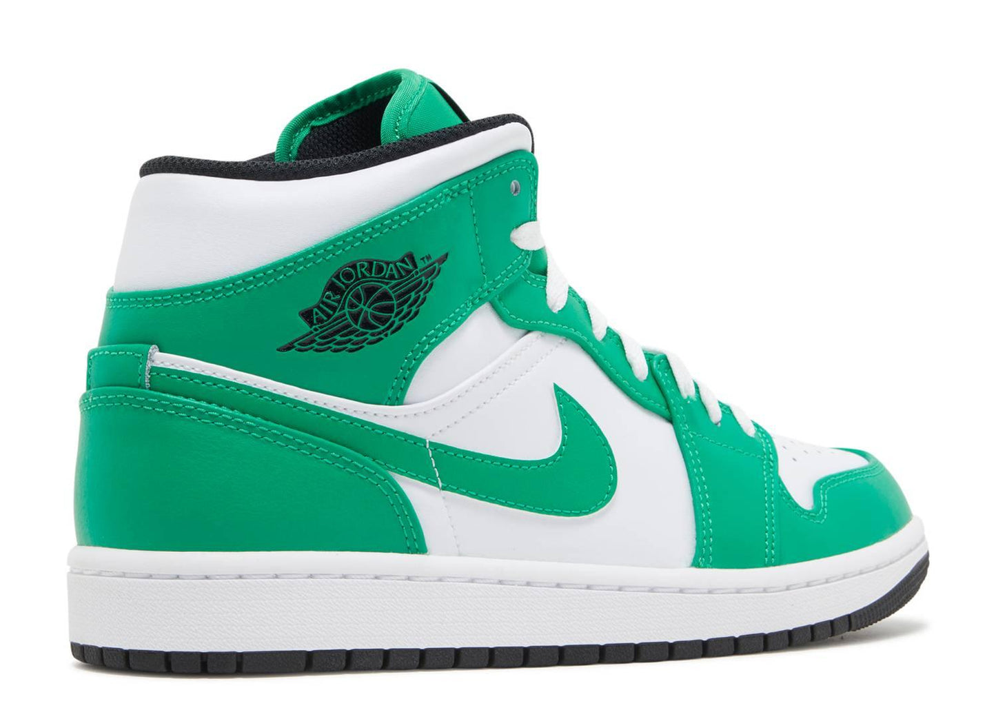 AIR JORDAN 1 MID 'LUCKY GREEN' - Kicksinto