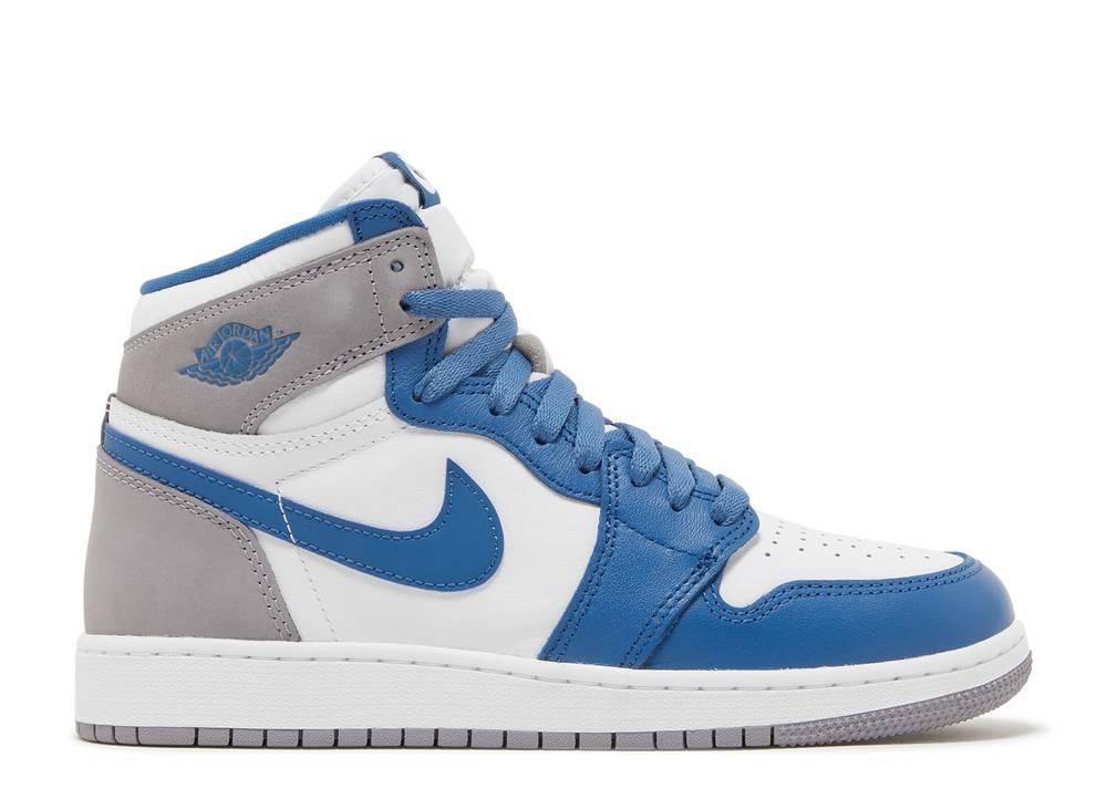 Jordan 1 Mid True Blue Cement (GS)