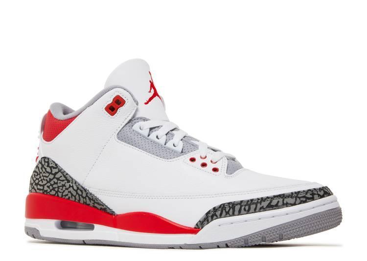 Jordan 3 Fire Red 2022 - Kicksinto