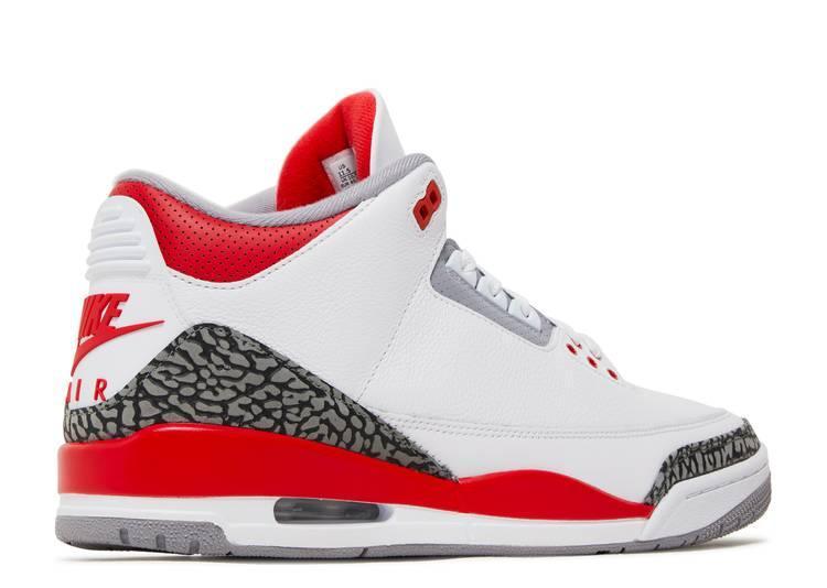 Jordan 3 Fire Red 2022 - Kicksinto