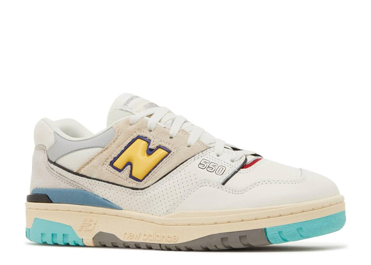 New Balance 550 Sea Salt Yellow - Kicksinto