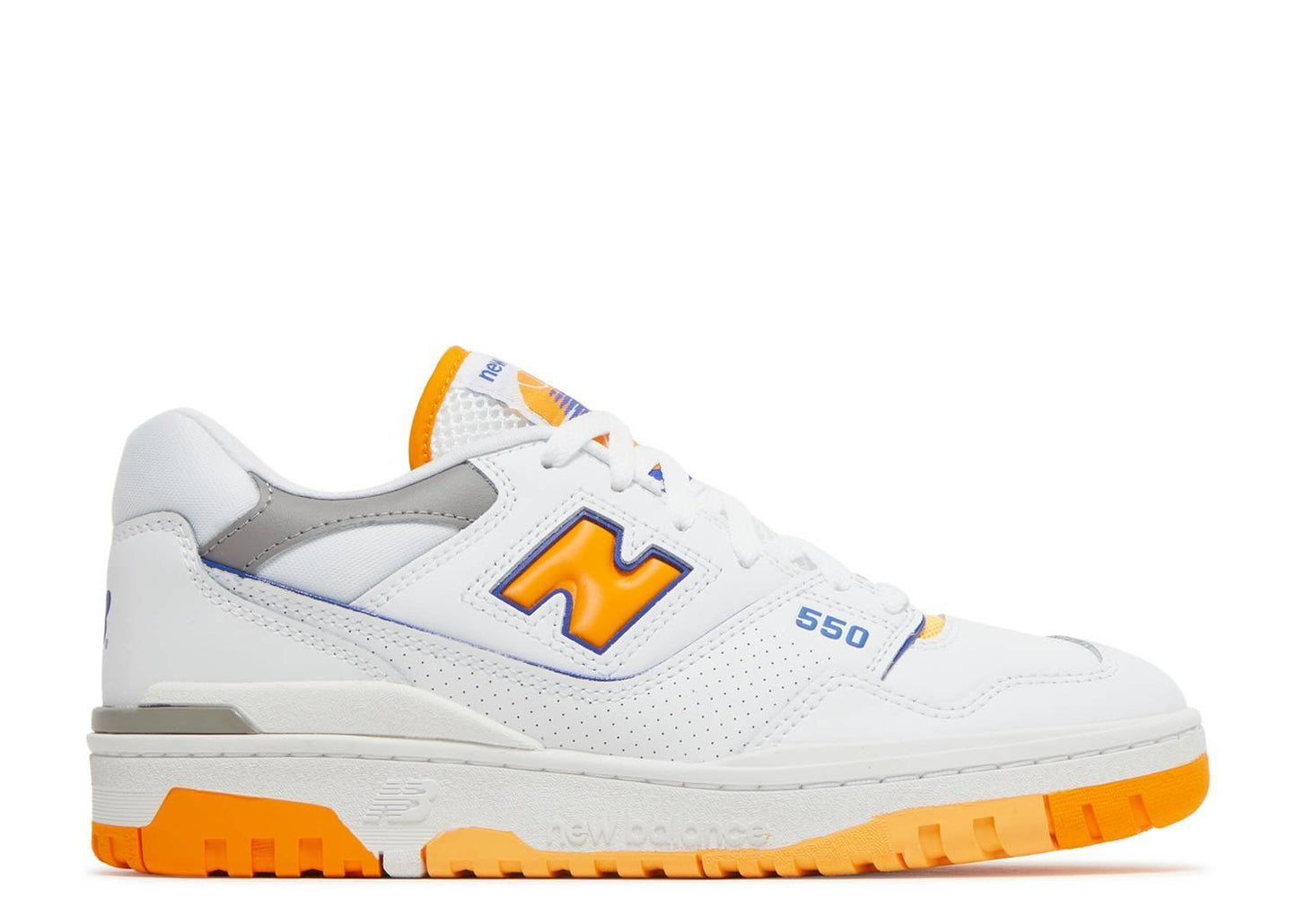 New Balance 550 White Vibrant Orange